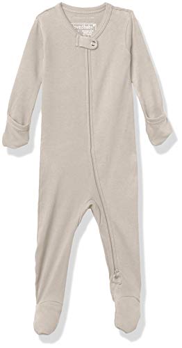 Image of L'ovedbaby Baby Organic Cotton Dual Zipper Footie Sleep Play Footed Pajamas