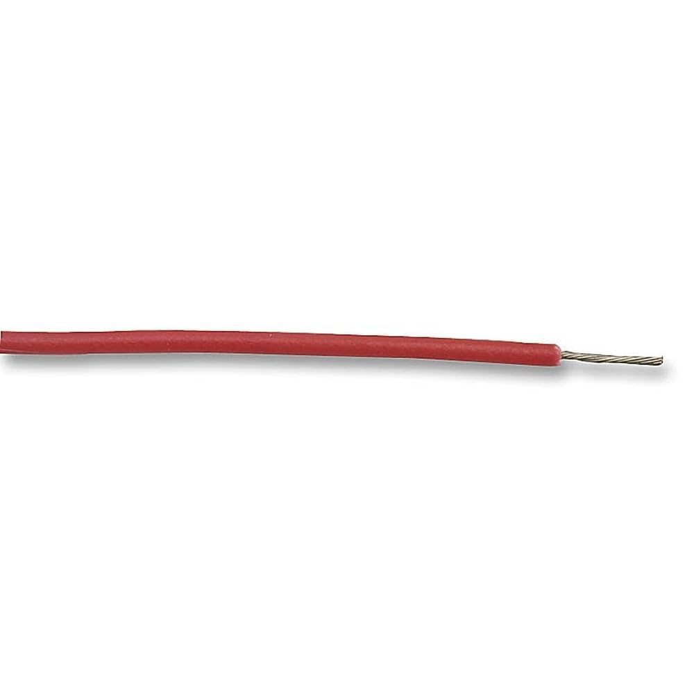 Cable De Equipo 24/0.20MM ROJO 100M Conexión De Núcleo Único Cable De Conexión Para Sistema De Cableado De Equipos Eléctricos Proteger equipos eléctricos.