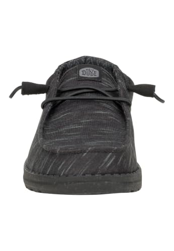 HEYDUDE Women's Wendy Amazon Exclusive Heathered Stretch Midnight Size 7 - image 6