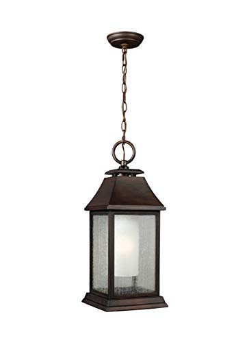 Feiss Ol10611Htcp Shepherd Marine Grade Outdoor Lighting Pendant Lantern, Copper, 1-Light (9"W X 21"H) 75Watts #TOP1