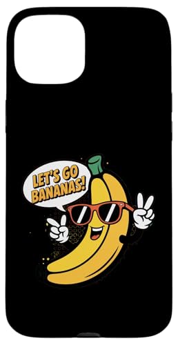 Funny Banana Let's Go Bananas X}zP[X iPhone 15 Plus p
