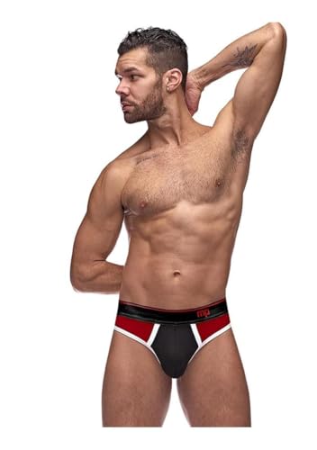 Tanga masculino negro Male Power para hombre cómodo de diseño ergonómico talla SM