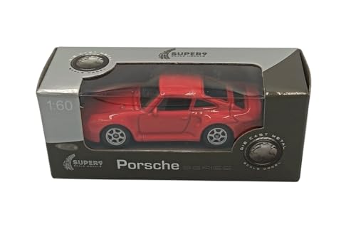 Miniatura coche Porsche 959 escala 1:64 metal 7.5 cm miniatura 2