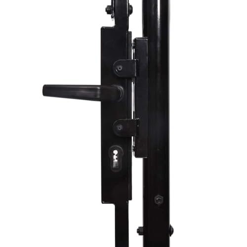 Miniatura 4 de Vidaxl Puerta Doble Para Valla Con Puntas De Lanza 400x248 Cm