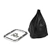 Lokar 70-BFMB Billet Rectangular Boot Ring with Boot