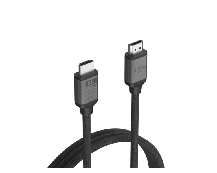 Cavo HDMI - Cavo HDMI 2.1 2 metri, risoluzione 8K, alta velocità, compatibile con audio e video ad alta definizione. *