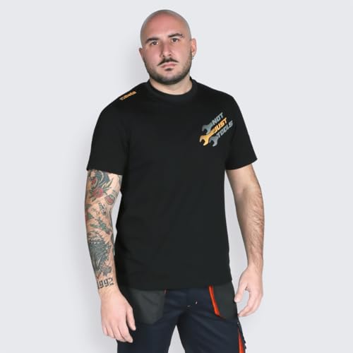T-shirt Beta 100% coton 150g BETA 7548C avec imprimé classique taille M - 2