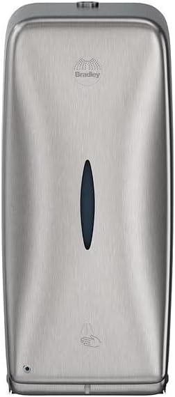 Bradley 6A03-110000 Automatic Liquid Soap/Gel Sanitizer Dispenser, 27-Ounces