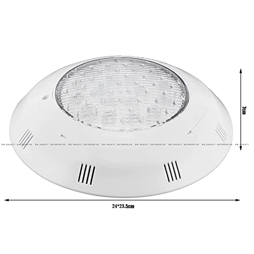 OSE 36 Watt Under Water Swimming Pool and Fountain LED Lights IP68 ABS Material, Changeable Colour(Red,Green,Blue) with RGB Controller and SMPS (Pack of 1 Pcs Light)