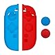 Holilo Hülle Kompatibel mit Nintendo Switch 2 Joy-Con Controller, Ultradünn Case Cover Silikon Stoßfeste Schutzhülle- Blau+Rot