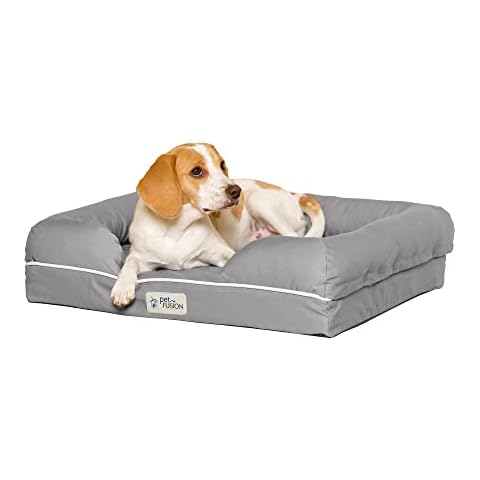 PetFusion Ultimate Solid 2,5 "Memory Foam Haustierbett Cover