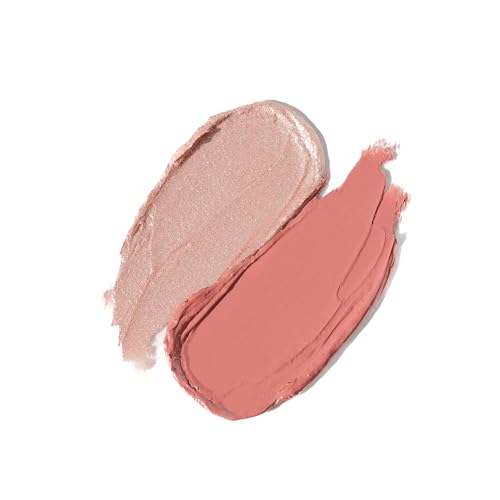 Image of Wander Beauty On-the-Glow Blush and Illuminator - Dusk /Nude Glow - 7-in-1 Hydrating Cream Blush & Highlighting Stick - Stick Blush for Cheeks, Lip, Face & Body - Highlighter Makeup & Blush - 0.4 oz
