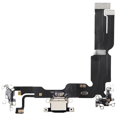 Câble flexible port de charge USB résout micro en panne iPhone 15 Plus noir