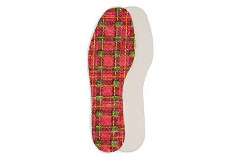 6 pares de plantillas para zapatos Tartan para hombre y mujer miniatura 3