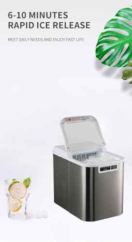 Máquina para hacer hielo portátil OKYUK miniatura 5