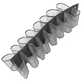 Organisateur de rangement pour placard : ce suspendu permet de ranger chaussures, sacs, serviettes, leggings, pantalons et autres petits objets. très polyvalent, ce de rangement mural est idéal pour les placards