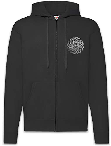 Sweat à capuche zippé Leaves Spiral pour vos sorties urbaines