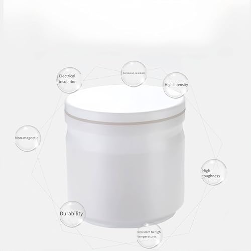 Mortero de molienda cerámico WEAREONE 3 L de zirconia miniatura 4