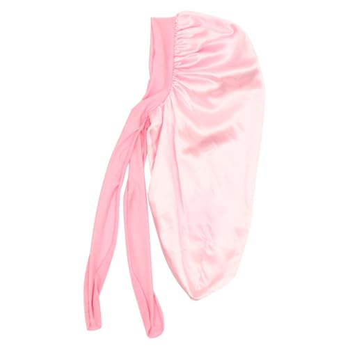 Fini les frisottis au reveil avec le bonnet elastique satin