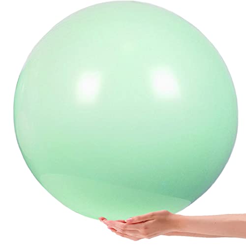 YOUYIKE 36 Pouces Ballon Géant Pastel, 8 Pcs Grand Vert Macaron Ballon, Pastel Ballon Géant en Latex pour Les Festivités de Fête de Mariage Party Carnival Event Décorations (Vert, 36)