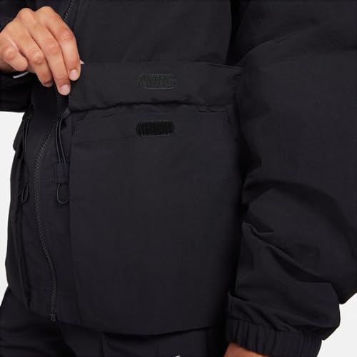 Chaqueta para mujer Nike con tejido woven resistente y ajuste holgado cómodo 5
