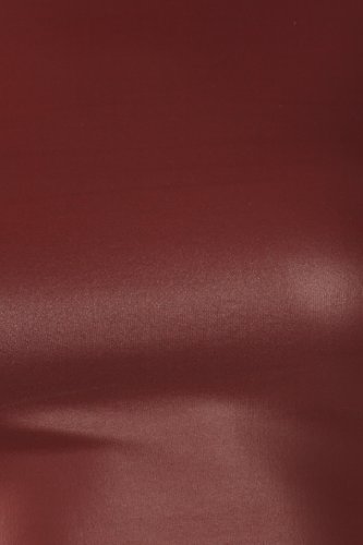 Image of Sakkas Matte Liquid Mock Neck Turtleneck Long Sleeve Crop Top - Made in USA