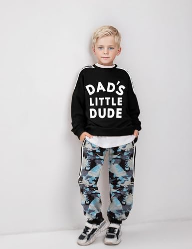 Image of TUEMOS Toddler Boy Clothes Sweatsuits Fall Winters Boy Outfits