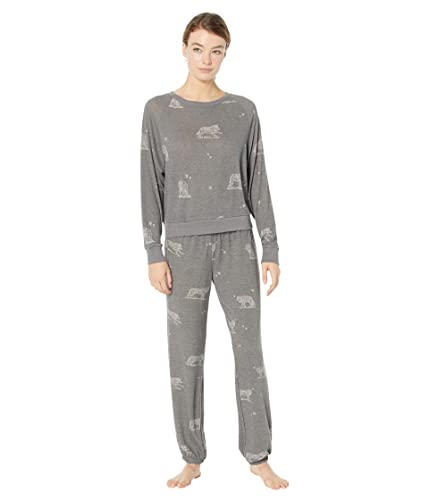 Honeydew Intimates Star Seeker Brushed Jersey Lounge Set Drizzle Wolves SM Cover