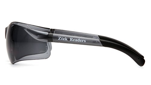 Pyramex Safety Ztek Readers Bifocal Safety Glasses Eye Protection, Gray Lens, 1.5 Diopters, One Size #TOP3
