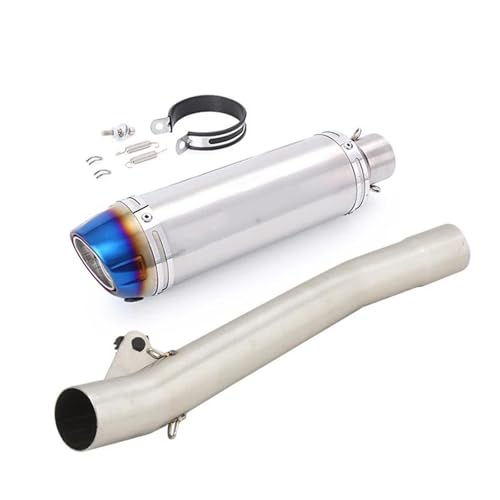 Tuyau raccord intermédiaire 51mm silencieux échappement moto Suzuki Bandit 600