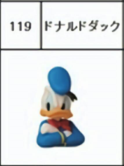 Amazon.co.jp: 【119.ドナルドダック】 チョコエッグ ディズニー