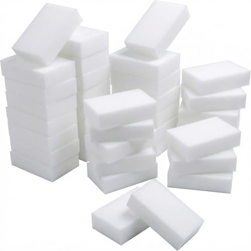 SUPERASER Essential-50 Melamine Eraser Sponges, 50-pack