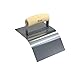 Bon 12-414 6-Inch by 5-Inch Stainless Steel Curb Tool with 3-1/2-Inch Lip and 3-Inch Radius