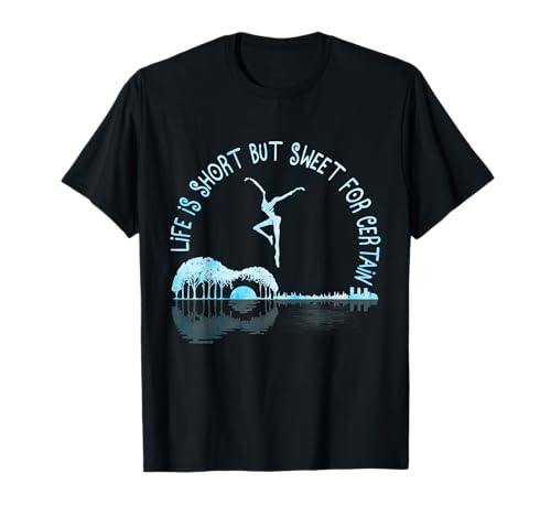 Music Lover Life is Short But Sweet for Certain Guitar T-Shirt