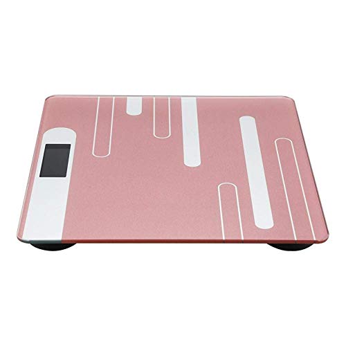 Báscula de baño electrónica inteligente rosa 180Kg miniatura 3