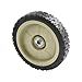 Heavy Duty Mower Wheels Lawn Mower Parts Front And Rear Mower Tires Manual Measurement Allowed Deviation Compatible With All Major Brands