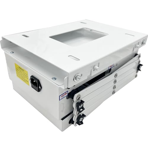 HQHAOTWU Projector Lift 39''Electric Projector Mount Hidden Ceiling Projector Bracket 19.69'' Base Automatic Lift Projector Electric Motorized Projector Mount Hanger 22Lb Load Capacity 110V