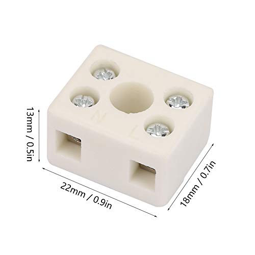 250V 10A 5Pcs Terminali in Ceramica Connettore per...