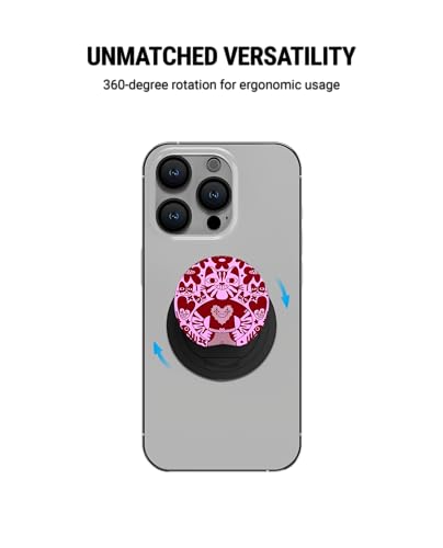 Image of DailyObjects Purr Man Moto Compatible with Magsafe Phone Grip