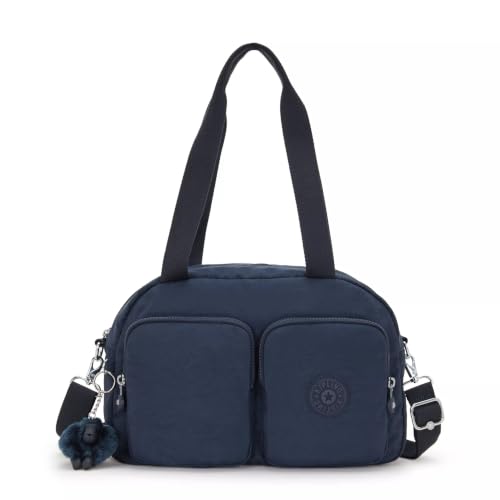 Kipling - Bolso De Hombro Cool Defea Para Mujer, Azul Y Azul 2, 13 L X 8.75 H 5 D Us