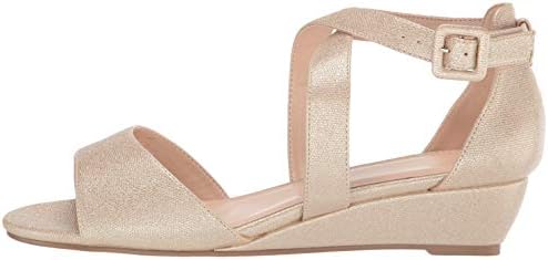 Paradox London Pink Women's Jagger Wedge Sandal, Champagne, 7 | Image 7