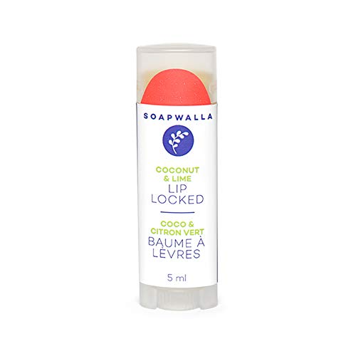 Soapwalla - Organic / Vegan Lip Locked Lip Balm (Coconut + Lime)