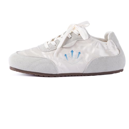 Chaussures de marche décontractées N.N.G pour femme, baskets rétro en daim