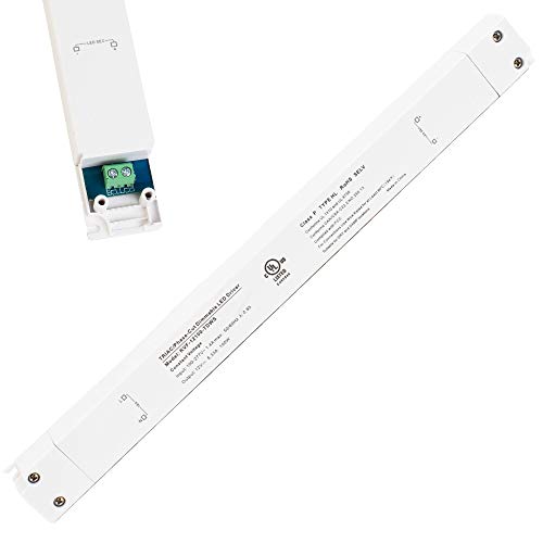 Image of 12v UL Listed Triac Dimmable Driver Transformer Constant Voltage Power Supply for LED Strip Light Control by AC Wall Dimmer (12v 100w)