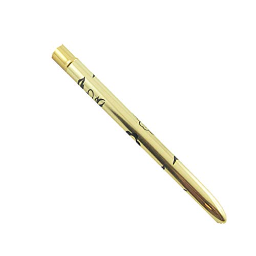 Acryl Steckpinsel Gr. 8 Gold Pinsel für Acrylmodellage Acrylpinsel Nagldesign Acrynägel Profi Pinsel – Bild 5