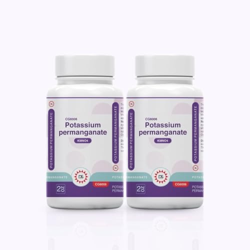 Potassium Permanganate Reagent Grade Powder – Free Flowing, 2 oz Jar (Pack of 2) | High-Purity KMnO? by Dawn SCI® for Laboratory & General Use