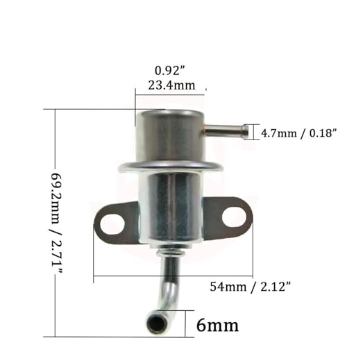 Régulateur de pression d'injection de carburant KL01-13-280 pour moteur essence 1 pièce