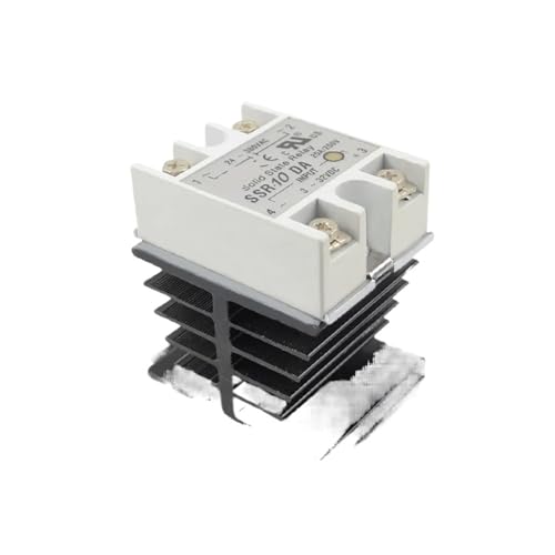 Relais à semi-conducteurs 40A SSR à commutation rapide avec kit de refroidissement