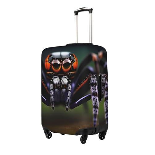Tropical Rainforest Spiders Suitcase Cover Luggage Protective Case High Elasticity Material For Travelers2