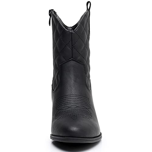 Image of GLOBALWIN Cowboy Boots For Women Short Ankle Boots